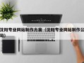 无棣沈阳专业网站制作方案（沈阳专业网站制作公司）